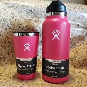 Hydro Flask Bottle and Tumbler Set